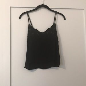 Brandy Melville Crop Black Top